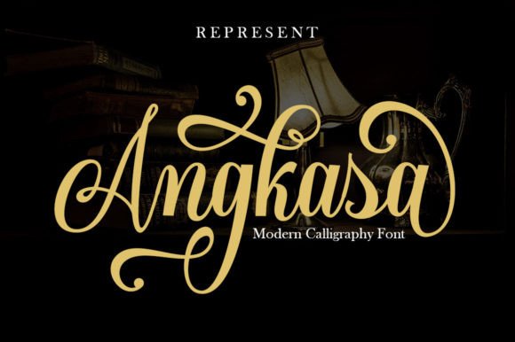 Angkasa: A Vintage Handwritten Font for Editorial Charm