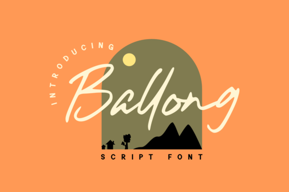 Discover Ballong: A Versatile Handwritten Font for Creative Branding