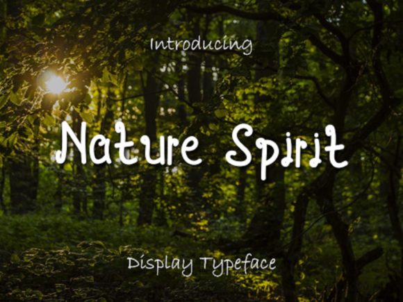 Discover Nature Spirit: The Elegant Script Font for Web Design