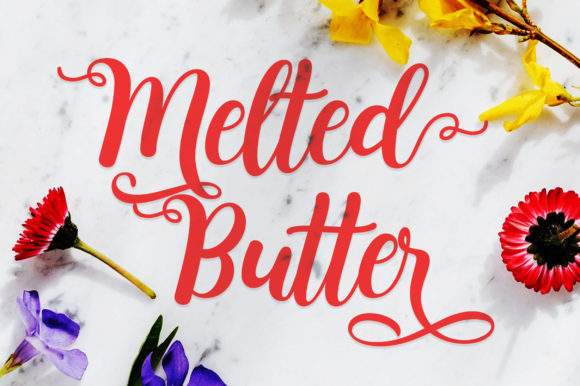 Elevate Your Campaigns with Melted Butter Font