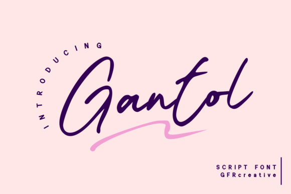 Elevate Your Web Design with Gantol Script Font