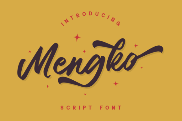 Enhance Your Brand with Mengko: A Bold Script Font