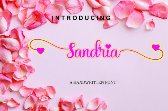 Enhance Your Brand with Sandria: A Modern Script Font