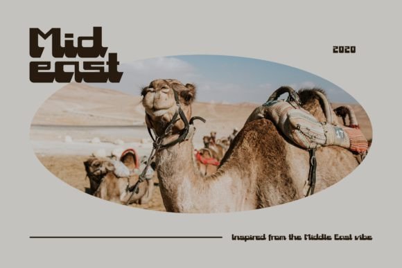 Enhance Your Editorial Design with Mideast Font