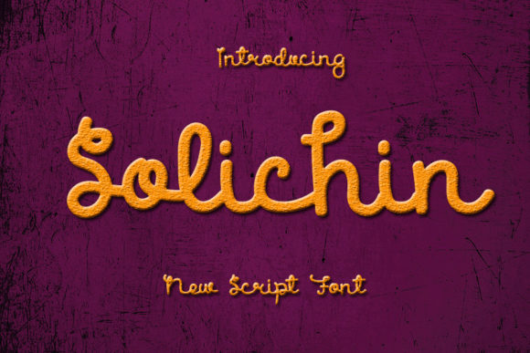 Enhance Your Editorial Design with Solichin Font