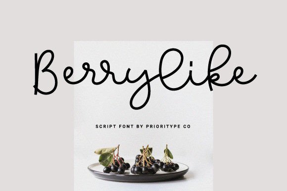 Enhance Your Handmade Creations with Berrylike Font