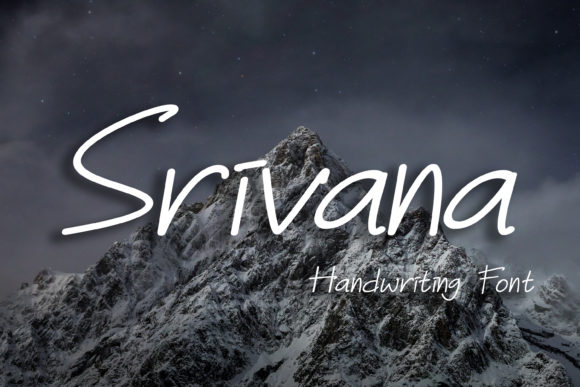 Enhance Your Web Design with Srivana: A Handwritten Font