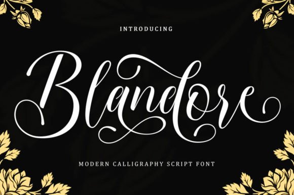 Enhancing Web Design with Blandore Font