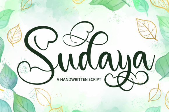 Enhancing Web Design with Sudaya: A Versatile Script Font