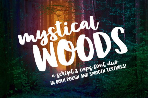Exploring Mystical Woods: A Script Font Review