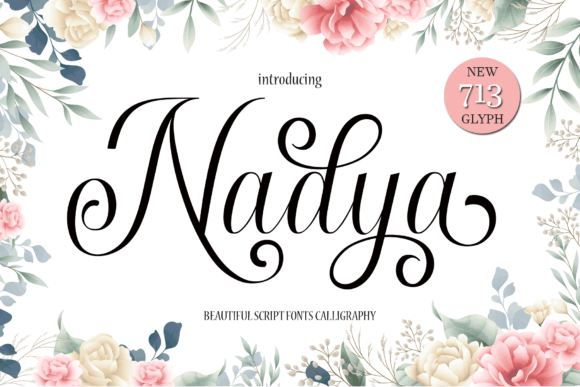 Exploring Nadya: A Simple and Classy Handwritten Font