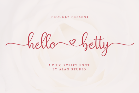 Hello Betty: A Charming Script Font for Eye-Catching Campaigns