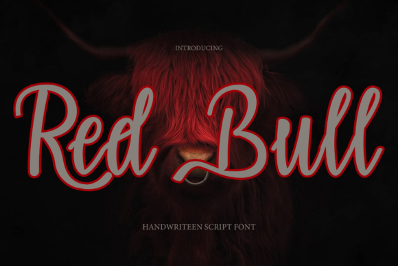 Red Bull: A Font for Vintage Charm and Editorial Elegance