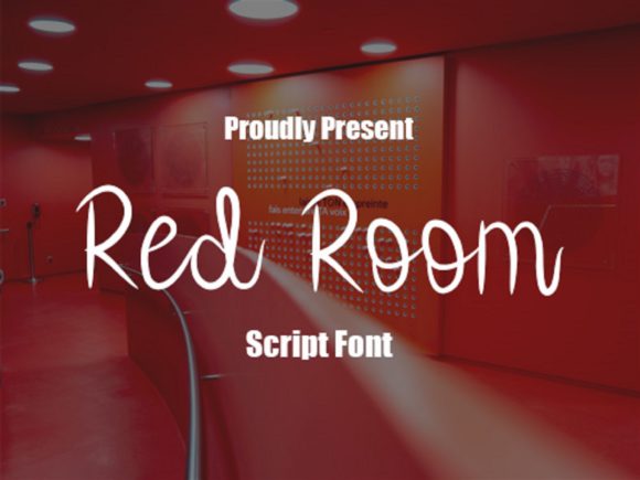 Red Room: A Handwritten Font for Polished Branding