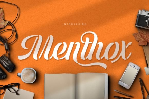 Transform Your Brand with Menthox: A Unique Script Font